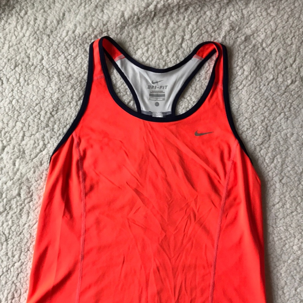 Neon Nike dri fit workout tank